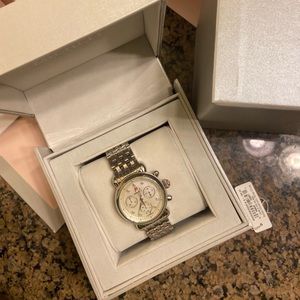 Michele Women's Stainless CSX36 Watch, 36
MM - 0.02ctw